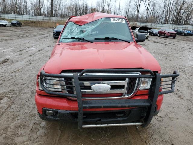 1FTZR45E77PA64661 - 2007 FORD RANGER SUPER CAB RED photo 5