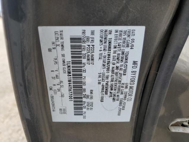 1LNHM81W44Y677001 - 2004 LINCOLN TOWN CAR EXECUTIVE GRAY photo 12