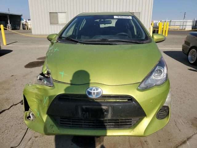 JTDKDTB38F1094699 - 2015 TOYOTA PRIUS C GREEN photo 5