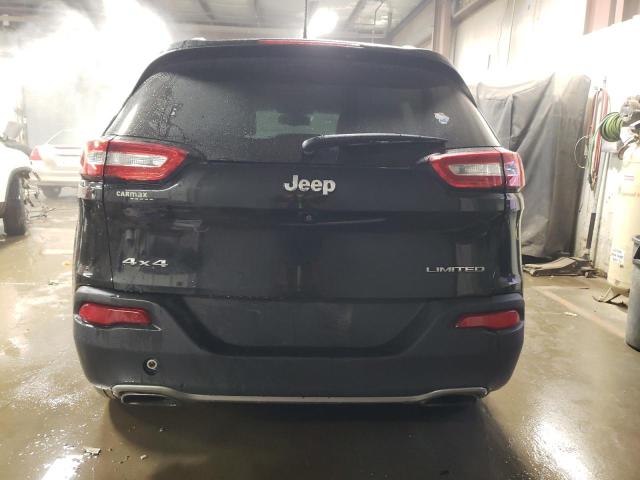 1C4PJMDS0GW270593 - 2016 JEEP CHEROKEE LIMITED BLACK photo 6