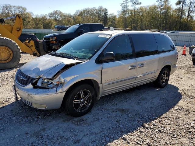 2C8GP54L81R183729 - 2001 CHRYSLER TOWN & COU LXI SILVER photo 1