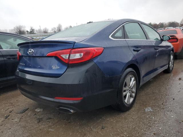 5NPE24AF7HH584907 - 2017 HYUNDAI SONATA SE BLUE photo 3