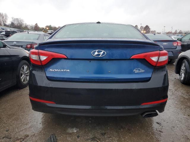 5NPE24AF7HH584907 - 2017 HYUNDAI SONATA SE BLUE photo 6