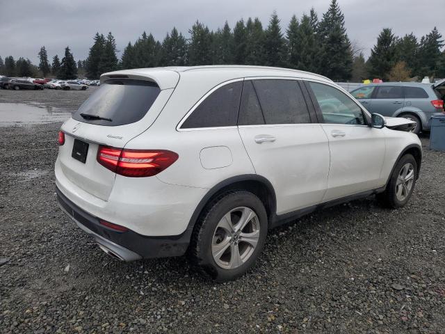 WDC0G4KBXJV030008 - 2018 MERCEDES-BENZ GLC 300 4MATIC WHITE photo 3