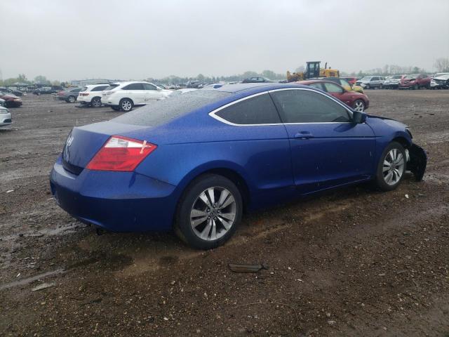 1HGCS12818A008437 - 2008 HONDA ACCORD EXL BLUE photo 3