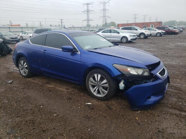 1HGCS12818A008437 - 2008 HONDA ACCORD EXL BLUE photo 4