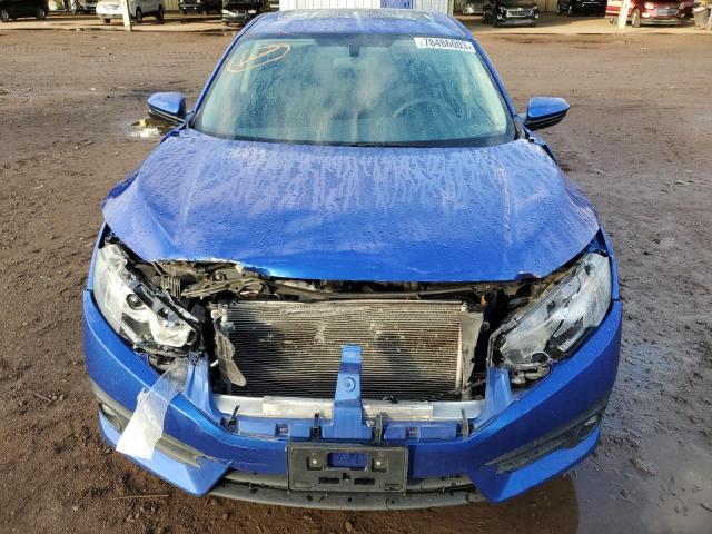 19XFC1F37HE018409 - 2017 HONDA CIVIC EX BLUE photo 5