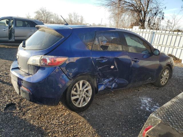 JM1BL1KF5C1563499 - 2012 MAZDA 3 I BLUE photo 3