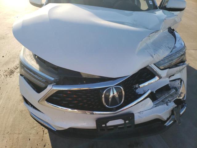 5J8TC1H73KL007362 - 2019 ACURA RDX ADVANCE WHITE photo 12