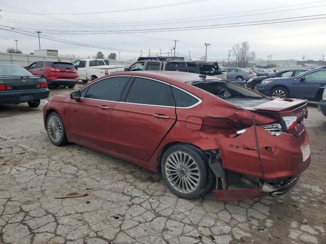 3FA6P0K98ER299770 - 2014 FORD FUSION TITANIUM BROWN photo 2