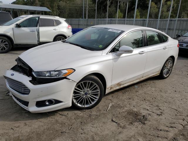 3FA6P0HD7FR242005 - 2015 FORD FUSION SE WHITE photo 1