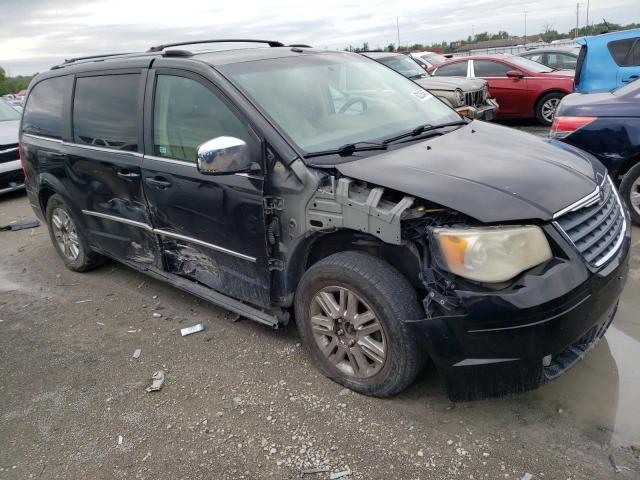 2A8HR64X68R661738 - 2008 CHRYSLER TOWN & COU LIMITED BLACK photo 4