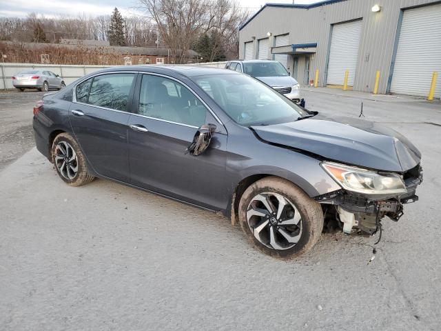 1HGCR2F96GA175962 - 2016 HONDA ACCORD EXL GRAY photo 4