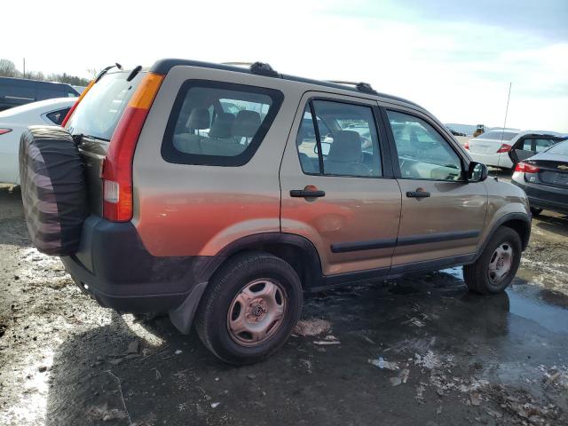 JHLRD78422C059499 - 2002 HONDA CR-V LX BROWN photo 3