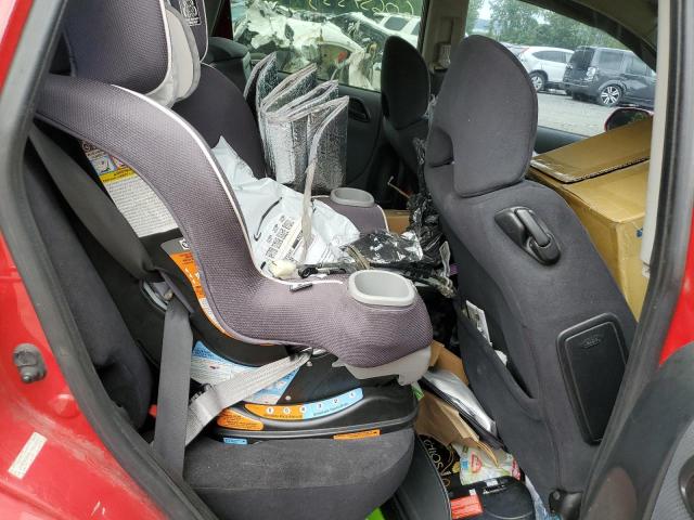 JHMGD37617S022911 - 2007 HONDA FIT S წითელი ფოტო 10