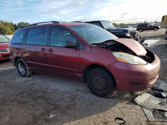 5TDZA23C96S419279 - 2006 TOYOTA SIENNA CE RED photo 4