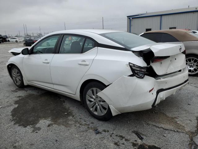 3N1AB8BV4LY272456 - 2020 NISSAN SENTRA S WHITE photo 2