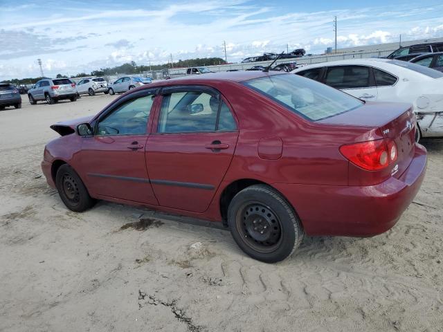 1NXBR32E77Z922529 - 2007 TOYOTA COROLLA CE RED photo 2