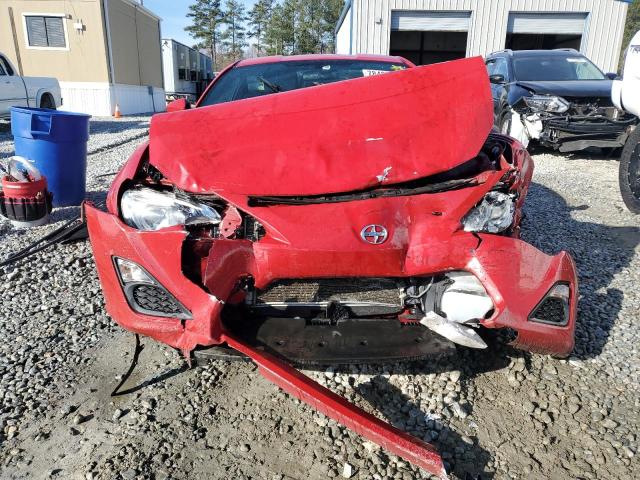 JF1ZNAA1XD1715637 - 2013 TOYOTA SCION FR-S წითელი ფოტო 5