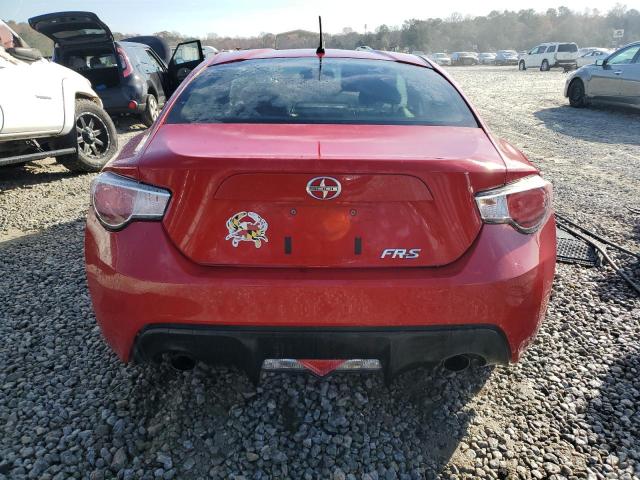 JF1ZNAA1XD1715637 - 2013 TOYOTA SCION FR-S RED photo 6