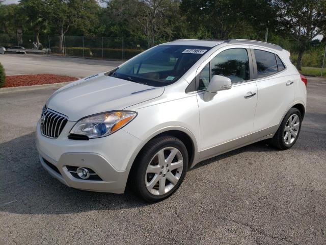 KL4CJDSB7FB231243 - 2015 BUICK ENCORE PREMIUM WHITE photo 1