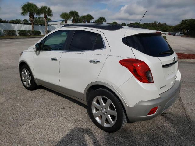 KL4CJDSB7FB231243 - 2015 BUICK ENCORE PREMIUM WHITE photo 2