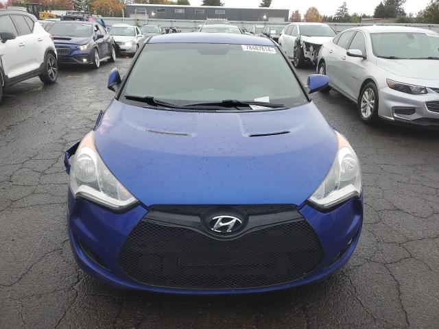 KMHTC6AD4CU049770 - 2012 HYUNDAI VELOSTER BLUE photo 5