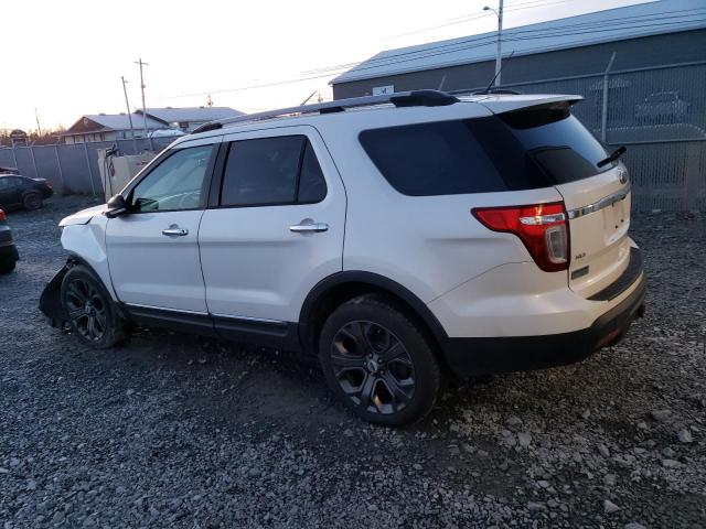 1FM5K8D87FGC68957 - 2015 FORD EXPLORER XLT WHITE photo 2