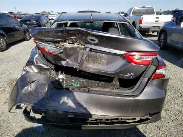 4T1B31HK9KU508907 - 2019 TOYOTA CAMRY LE GRAY photo 6