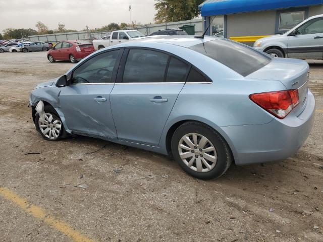 1G1PF5S98B7273518 - 2011 CHEVROLET CRUZE LT BLUE photo 2