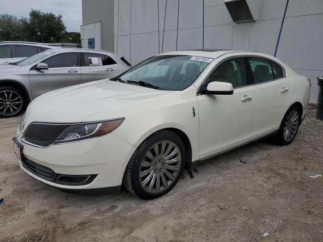 1LNHL9EK9DG608536 - 2013 LINCOLN MKS WHITE photo 1