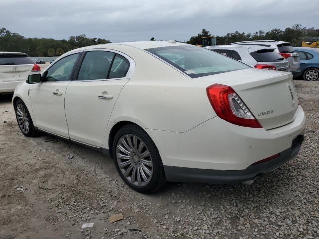 1LNHL9EK9DG608536 - 2013 LINCOLN MKS WHITE photo 2