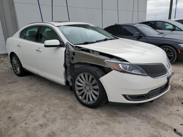 1LNHL9EK9DG608536 - 2013 LINCOLN MKS WHITE photo 4