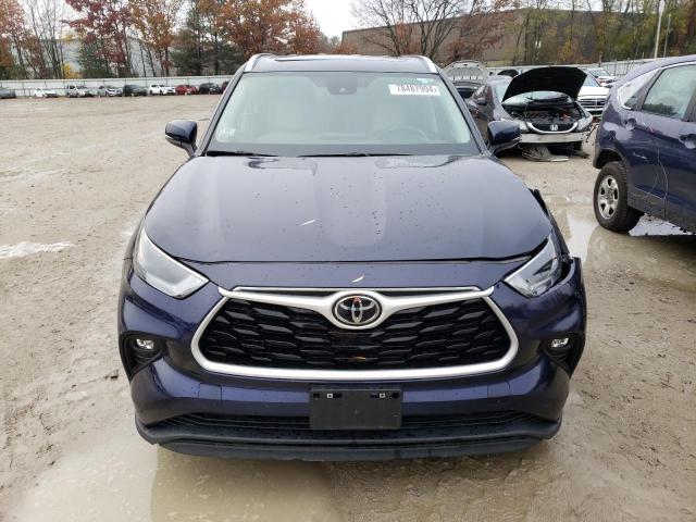 5TDGZRAH8MS520995 - 2021 TOYOTA HIGHLANDER XLE 蓝色 照片 5