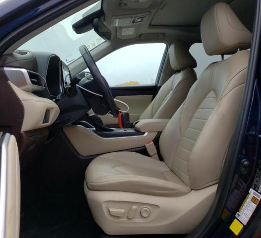 5TDGZRAH8MS520995 - 2021 TOYOTA HIGHLANDER XLE 蓝色 照片 7