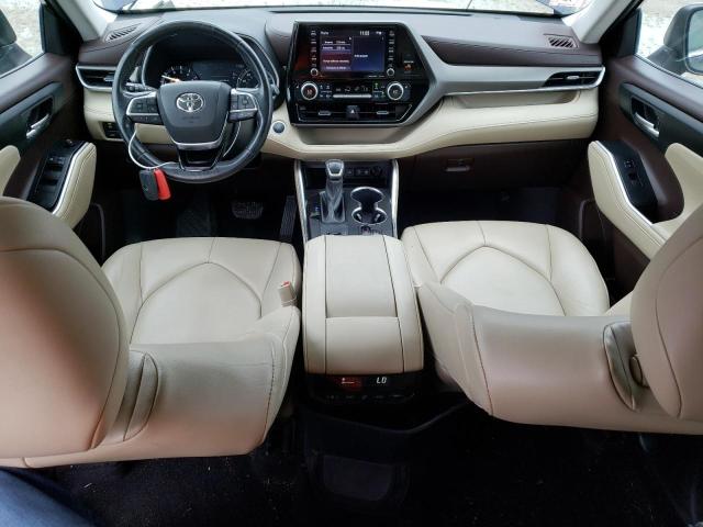 5TDGZRAH8MS520995 - 2021 TOYOTA HIGHLANDER XLE 蓝色 照片 8