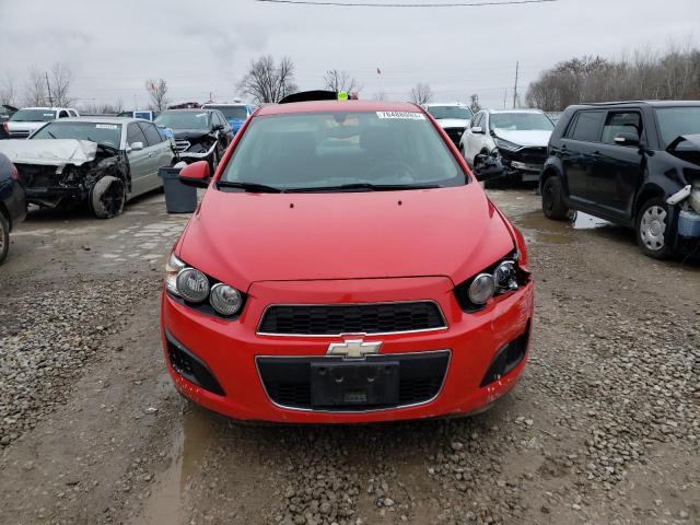 1G1JC5SH9E4180440 - 2014 CHEVROLET SONIC LT RED photo 5