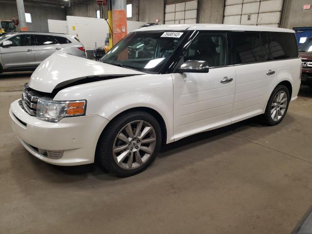 2FMHK6DT6CBD17509 - 2012 FORD FLEX LIMITED WHITE photo 1