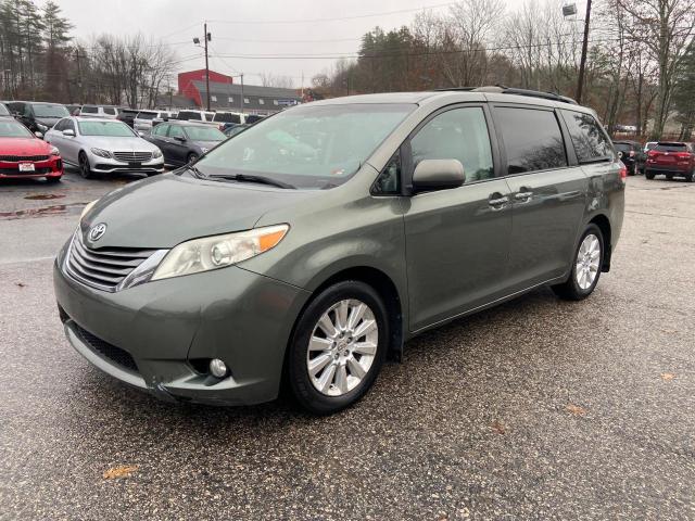 5TDDK3DC7BS019758 - 2011 TOYOTA SIENNA XLE GRAY photo 2