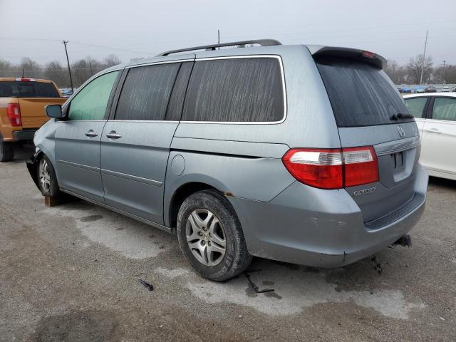 5FNRL38706B004478 - 2006 HONDA ODYSSEY EXL SILVER photo 2