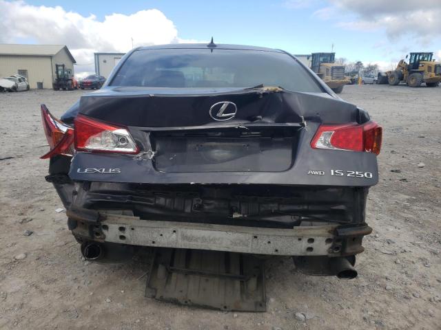 JTHCK262192030023 - 2009 LEXUS IS 250 GRAY photo 6