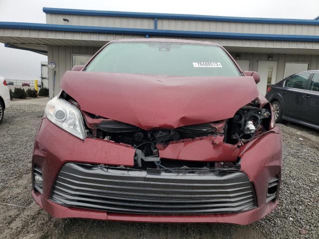 5TDYZ3DC4JS919531 - 2018 TOYOTA SIENNA XLE RED photo 5