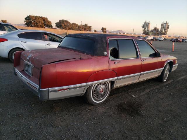 1G6CB53B9P4256242 - 1993 CADILLAC 60 SPECIAL RED photo 3