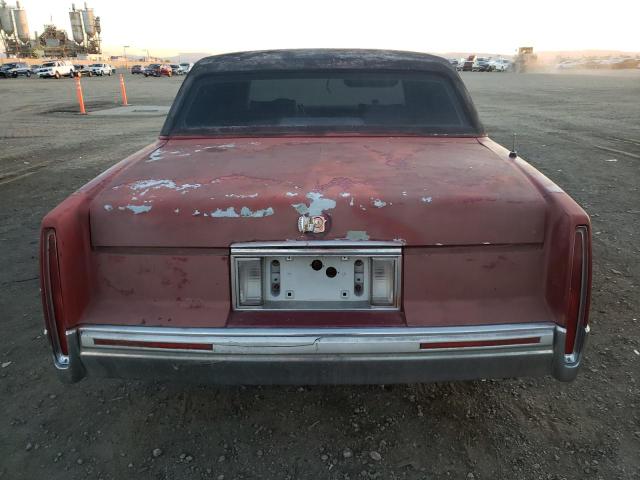 1G6CB53B9P4256242 - 1993 CADILLAC 60 SPECIAL RED photo 6