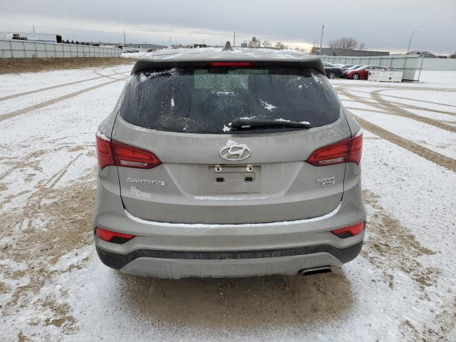 5NMZTDLB3HH018054 - 2017 HYUNDAI SANTA FE S SILVER photo 6