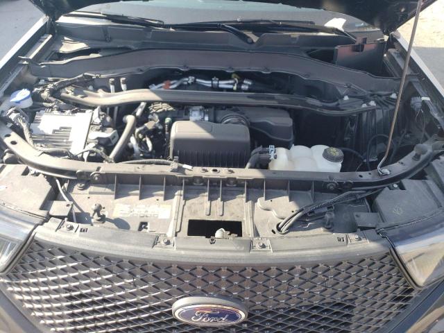 1FM5K8AB9NGC41581 - 2022 FORD EXPLORER POLICE INTERCEPTOR 黑色 照片 12