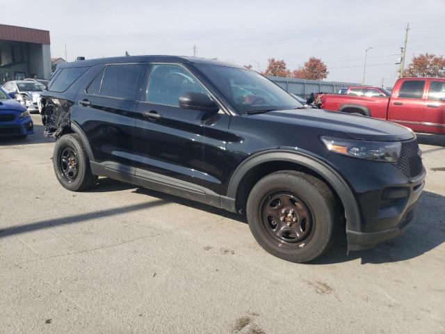 1FM5K8AB9NGC41581 - 2022 FORD EXPLORER POLICE INTERCEPTOR 黑色 照片 4