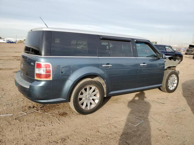 2FMGK5CC8ABB00113 - 2010 FORD FLEX SEL BLUE photo 3