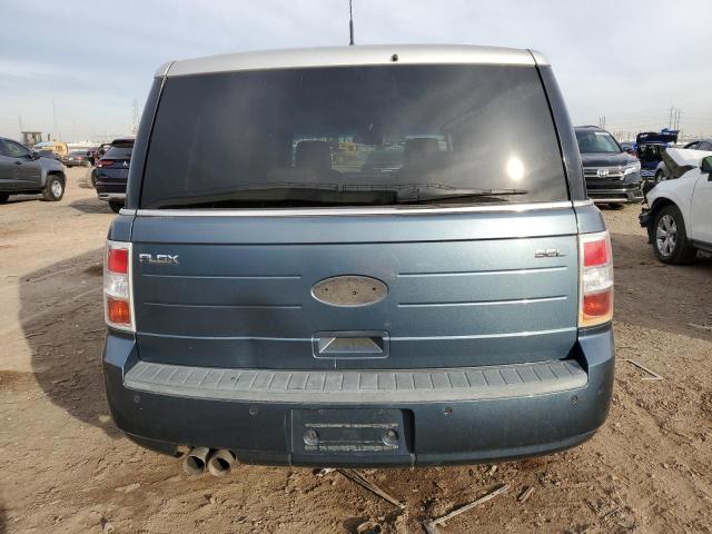 2FMGK5CC8ABB00113 - 2010 FORD FLEX SEL BLUE photo 6