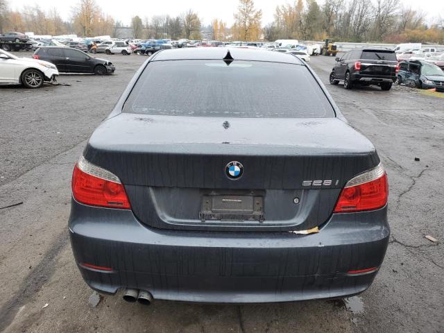 WBANU53528C114622 - 2008 BMW 528 I GRAY photo 6